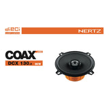 Hertz Dieci DCX 130.3 5" 13cm 2 Way Car Van Door Coaxial Speakers 40w RMS Pair-3