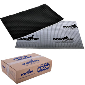 Dodo Mat DEADN Pro Sound Deadening 40 Black Sheets Car Vibration Damper Proofing-0