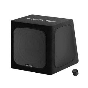 Hertz Dieci DBA 201 Active Subwoofer Double Passive Radiator Sub Box Enclosure-0