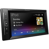 Pioneer DMH-A240BT 6.2" Touch Screen Double Din Bluetooth USB Radio Car Stereo-2