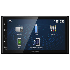 Kenwood DMX129BT Double Din Radio Bluetooth USB Car Stereo 6.8 Inch Screen