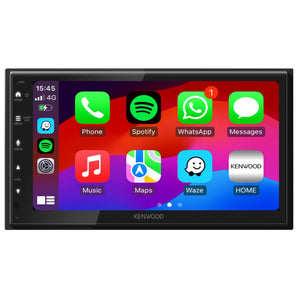 Kenwood DMX5023DABS Apple CarPlay Android DAB Bluetooth Double Din Car Stereo