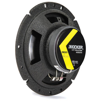 Kicker DSC6704 DS Series 6.75" 16.5cm 2 Way Car Door Coaxial Speakers 60w RMS-8