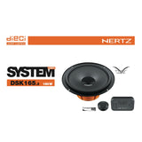 Hertz Dieci DSK 165.3 6.5" 16.5cm 2 Way Car Door Component Speakers 80w RMS Pair-3