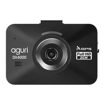 Aguri DX4000 Drive Assist Dash Cam GPS Speed Trap Detector 16GB + Rear Camera-1