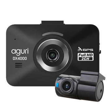 Aguri DX4000 Drive Assist Dash Cam GPS Speed Trap Detector 16GB + Rear Camera-6