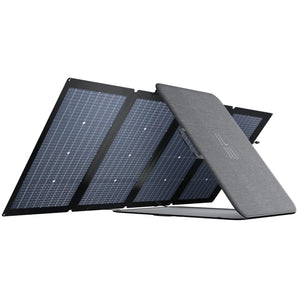 EcoFlow 220w Bifacial Portable Solar Panel Foldable & Adjustable Angle Kickstand-1