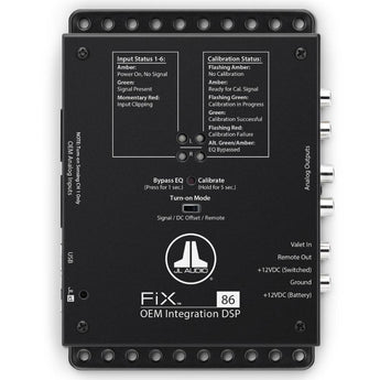 JL Audio FiX-86 6 Channel OEM Integration DSP Automatic Time Correction and EQ-4