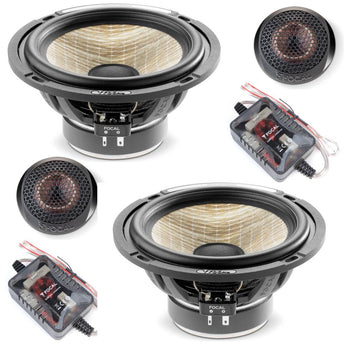 Focal PS165FE Flax Evo Series 2 Way 6.5" Car Door Component Speakers 70w RMS-0