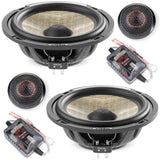 Focal PS165FSE Flax Evo Series 6.5" Shallow Mount Car Door Component Speakers-0