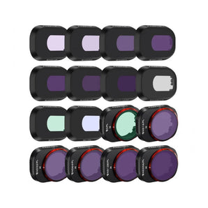 Freewell Mega 16 Pack Filters ND, ND/PL CPL Mist UV DJI Mini 4 Pro Drone Camera-0