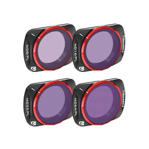 Freewell Bright Day 4 Pack ND/PL Hybrid Filters for DJI Osmo Pocket 3 Camera-0