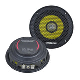 Ground Zero Titanium GZTC 165.3X-II 6.5 Inch 3 Way Component Speaker 120w RMS-4