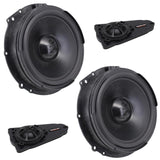 Ground Zero 8 Inch 2 Way Speakers Plug & Play for Volkswagen T5 & T6 Transporter-0