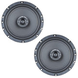 Ground Zero Iridium GZIF 6501FX 17cm 2 Way Shallow Depth Mount Speakers 70w RMS-0