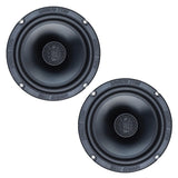 Ground Zero Radioactive GZRF 6.5SQ 6.5 Inch 2 Way Car Van Coaxial Door Speakers-0