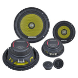 Ground Zero Titanium GZTC 165.3X-ACT 6.5 Inch 3 Way Component Speakers 150w RMS-2