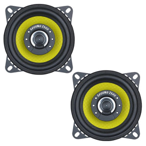 Ground Zero Titanium GZTF 4.0X 10cm 2 Way Car Van Coaxial Door Speaker 70w RMS-0