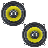 Ground Zero Titanium GZTF 5.2X 5 Inch 2 Way Car Van Coaxial Door Speaker 80w RMS-0