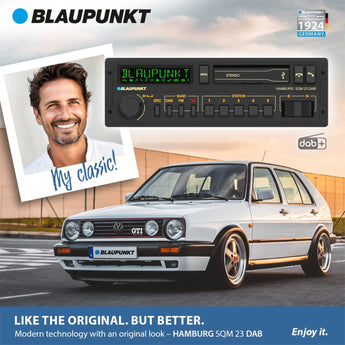 Blaupunkt Hamburg SQM 23 DAB Radio Bluetooth USB Retro Car Stereo 80s Classic-5