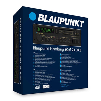 Blaupunkt Hamburg SQM 23 DAB Radio Bluetooth USB Retro Car Stereo 80s Classic-4