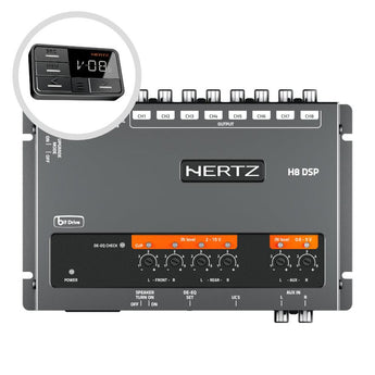 Hertz H8 DSP 8 Channel Processor 31 Band EQ Time Align + DRC HE Remote Control-0