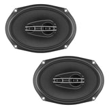 Hertz Cento CX 690 6x9" 3 Way Car Parcel Shelf Coaxial Speakers 100w RMS Pair-0