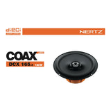 Hertz Dieci DCX 165.3 6.5" 16.5cm 2 Way Car Door Coaxial Speakers 60w RMS Pair-3