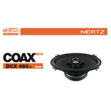 Hertz Dieci DCX 460.3 4x6 2 Way Car Van Door Dash Coaxial Speakers 40w RMS Pair-3