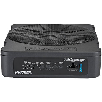 Kicker Hideaway HS10 Sub 10" Compact Powered Active Underseat Subwoofer 180w RMS-1