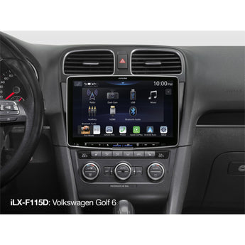 Alpine ILX-F115D Halo 11 Apple CarPlay installation-8