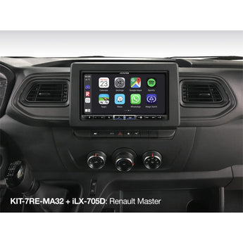 Alpine ILX-705D Apple CarPlay Android Auto DAB Radio Bluetooth 7" Car Stereo-9