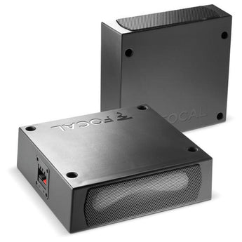 Focal ISUB Twin Sub Powerful Compact Passive Underseat Car Subwoofer 2x 100w RMS-0