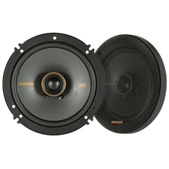 Kicker KSC650 KS Series 6.5" 16.5cm 2 Way Car Door Coaxial Speakers 100w RMS-5