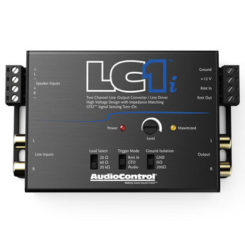 AudioControl LC1i 2 Channel RCA Line Out High to Low Converter with Accubass-0