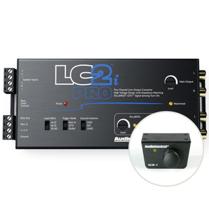 AudioControl LC2i Pro 2 Channel Active Line Out Converter accubass with ACR-1-0