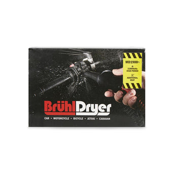 Bruhl MD1900+ Single Turbine Dryer with Heat for Cars Motorcycle Bikes Bicycles-6