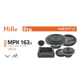 Hertz Mille Pro MPK 163.3 6.5" 16.5cm Car 3 Way Component Speaker 150w RMS Pair-5