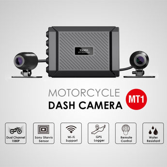 Viofo Dual Motorcycle Dash Cam GPS WiFi Front & Rear 2 Channel HD 1080P Camera-5