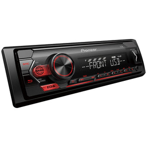 Pioneer MVH-S120UB Car Stereo Front USB MP3 AUX FM Radio Red Display-1