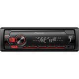 Pioneer MVH-S120UB Car Stereo Front USB MP3 AUX FM Radio Red Display-0