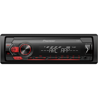 Pioneer MVH-S120UB Car Stereo Front USB MP3 AUX FM Radio Red Display-0