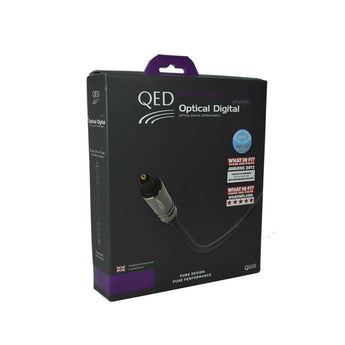 QED Performance QE6603 Optical Cable Graphite Toslink Digital Interconnect 3m-4