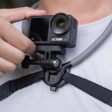 PGYTECH Action Camera Neck Mount CapLock Quick Release POV Chest Fixing Strap-4