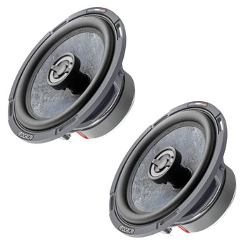 Focal PC 165 SF Slate Fibre Series 6.5" 2 Way Car Door Coaxial Speakers 80w RMS-0