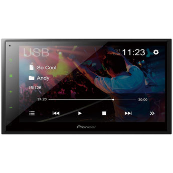 Pioneer DMH-A340DAB 6.8" Double Din Bluetooth WebLink USB DAB Radio Car Stereo-1