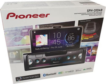 Pioneer SPH-20DAB Car Stereo Smartphone Holder Single Din Bluetooth USB Spotify-3