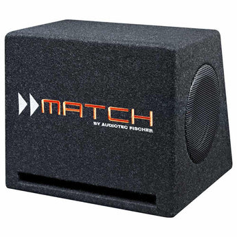 Match PP 7E-D Sub Two 6.5" Woofers Extremely Compact Enclosure Subwoofer 200 RMS-0