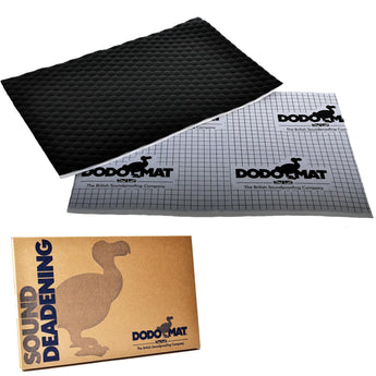 Dodo Mat DEADN Pro Sound Deadening 10 Black Sheets Car Vibration Damper Proofing-0