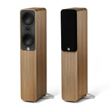 Q Acoustics 5040 Floorstanding HI-FI Home Cinema Loud Speakers Holme Oak-0